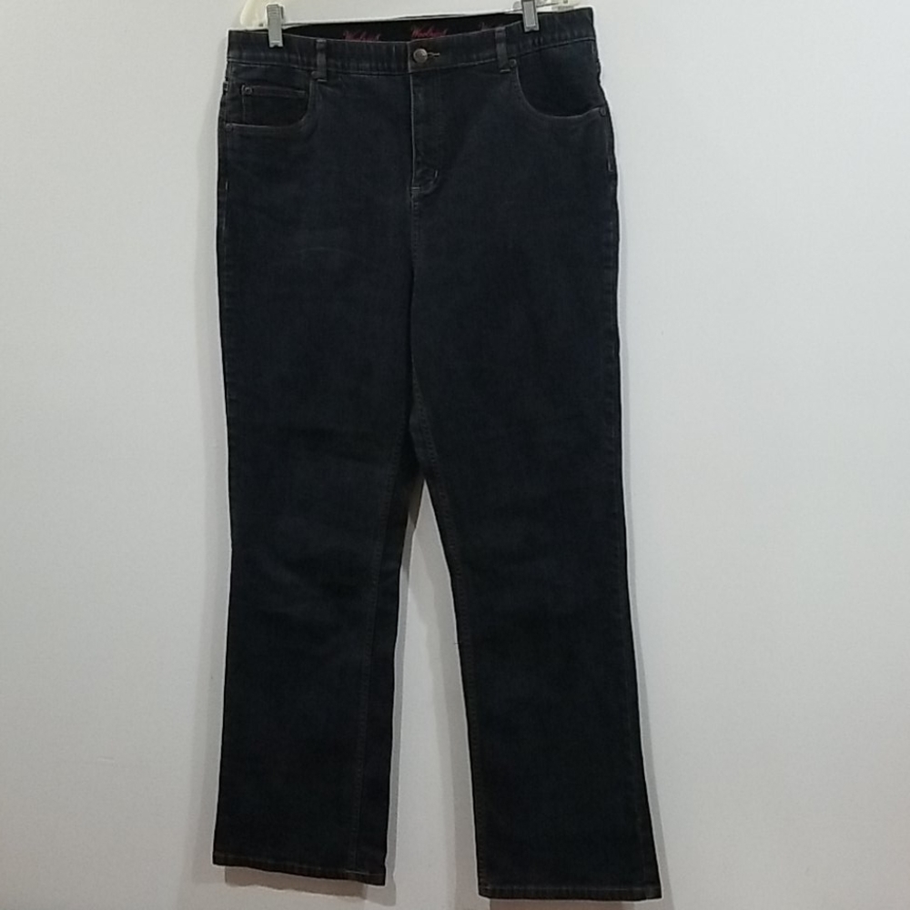 Woolrich women's blk quality denim jeans size 16
